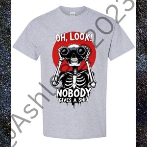 Oh Look! Nobody Gives A Sh*t Unisex Short Or Long Sleeve Shirt